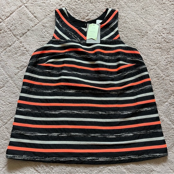 NEW HD In Paris By Anthropologie Stripe Blouse Women’s Size 0 - Picture 1 of 6